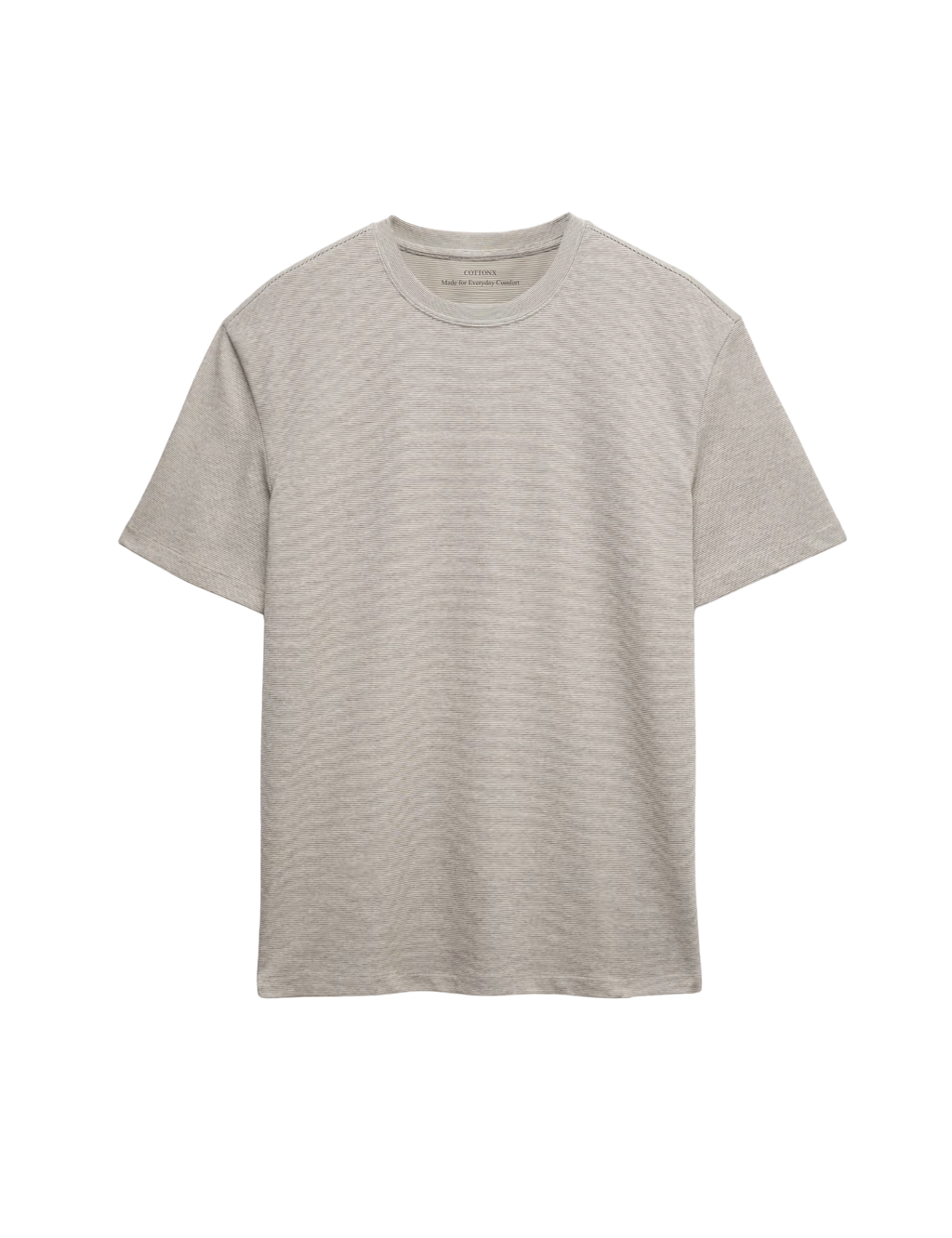 Textured T-Shirt – Light Beige