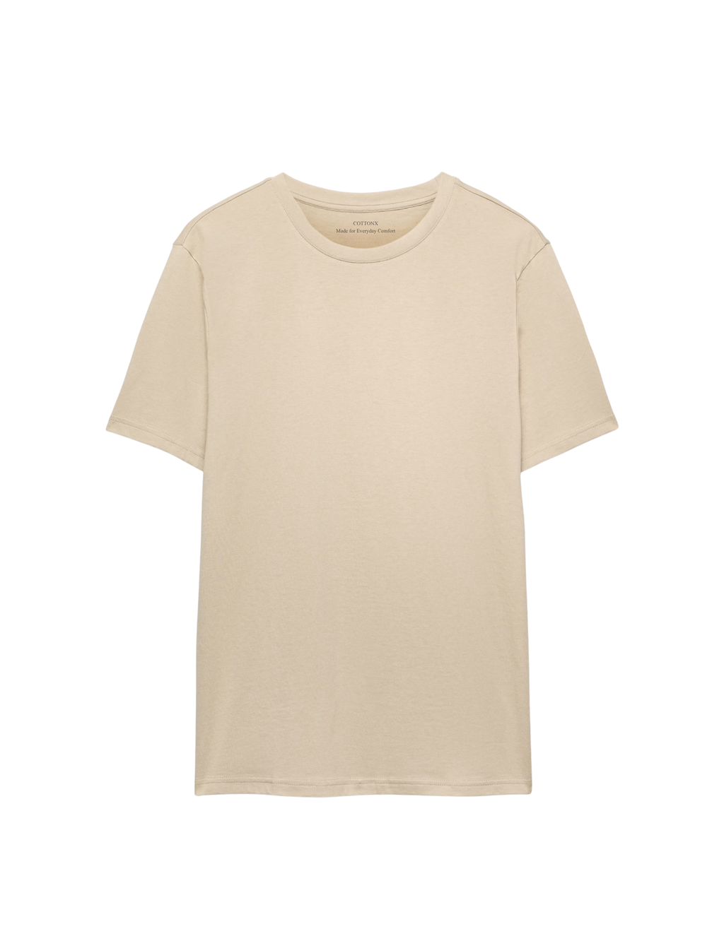 Crewneck T-Shirt – Cream