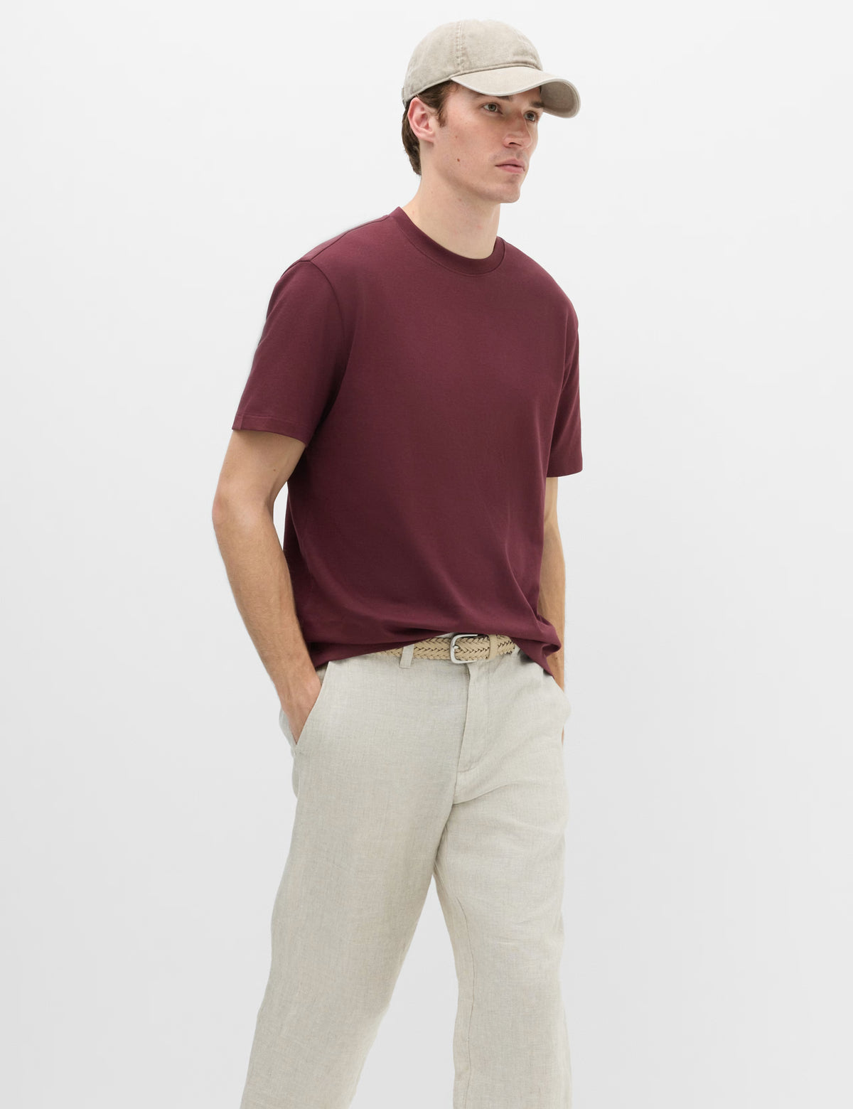 Comfort T-Shirt – Burgundy