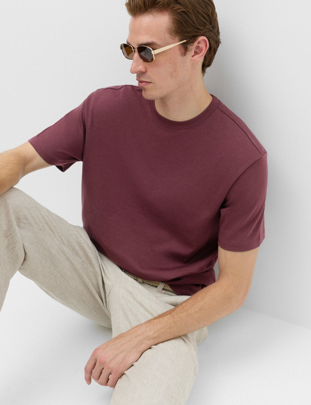 Comfort T-Shirt – Burgundy