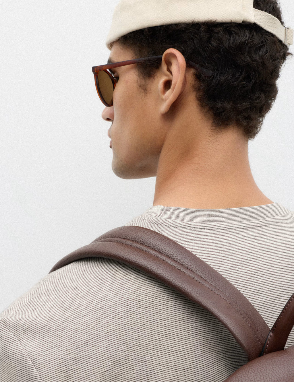 Textured T-Shirt – Light Beige