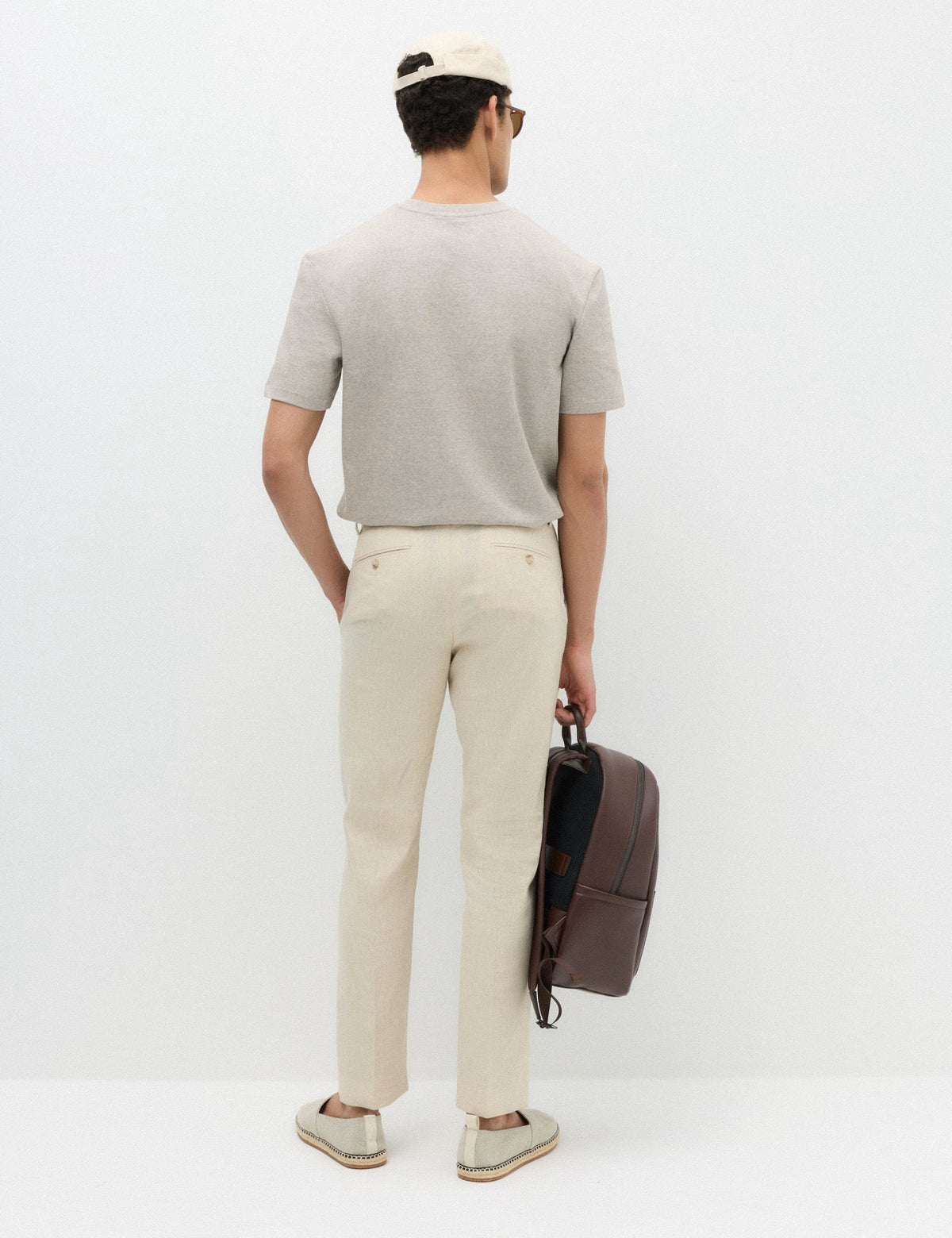 Textured T-Shirt – Light Beige