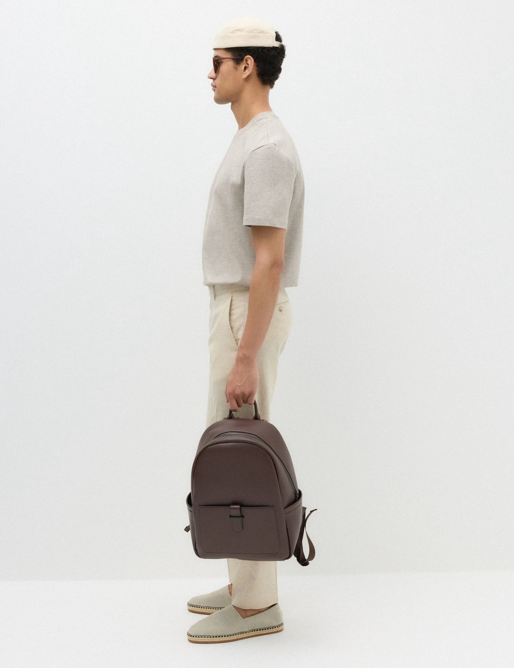 Textured T-Shirt – Light Beige